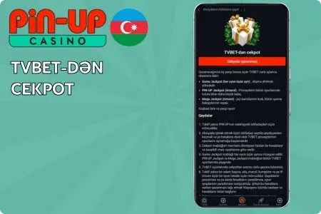 Pin Up TVBET Jackpotları